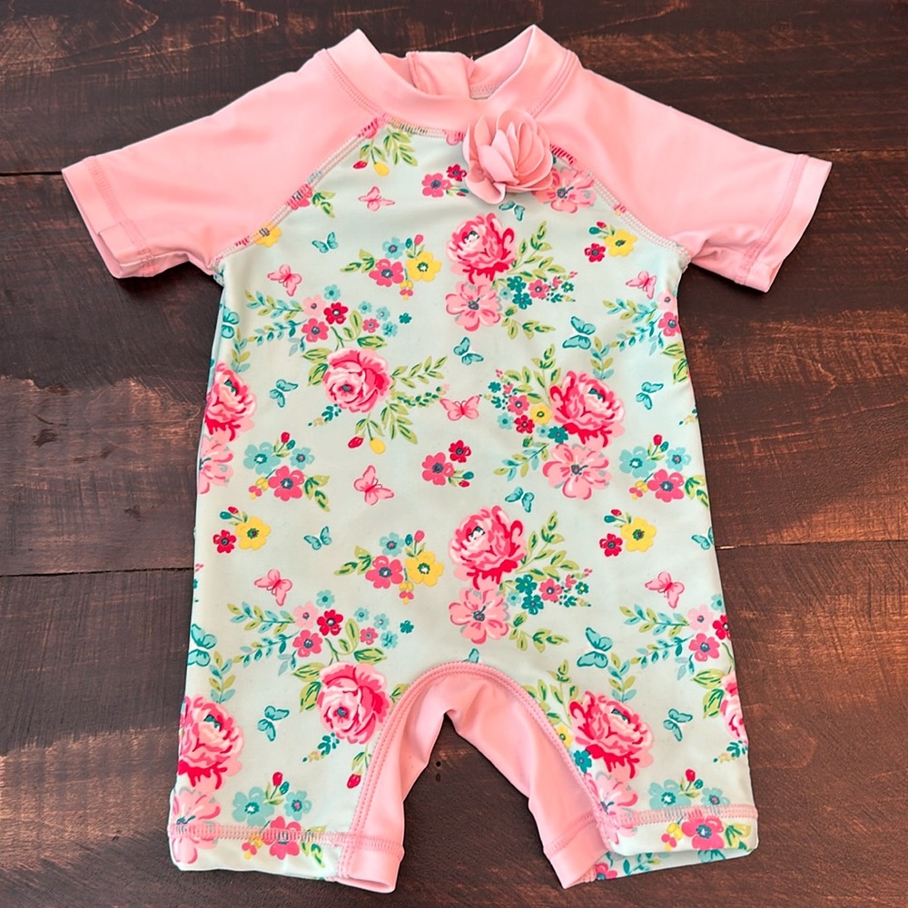 Little Me Baby Girl Swimsuit